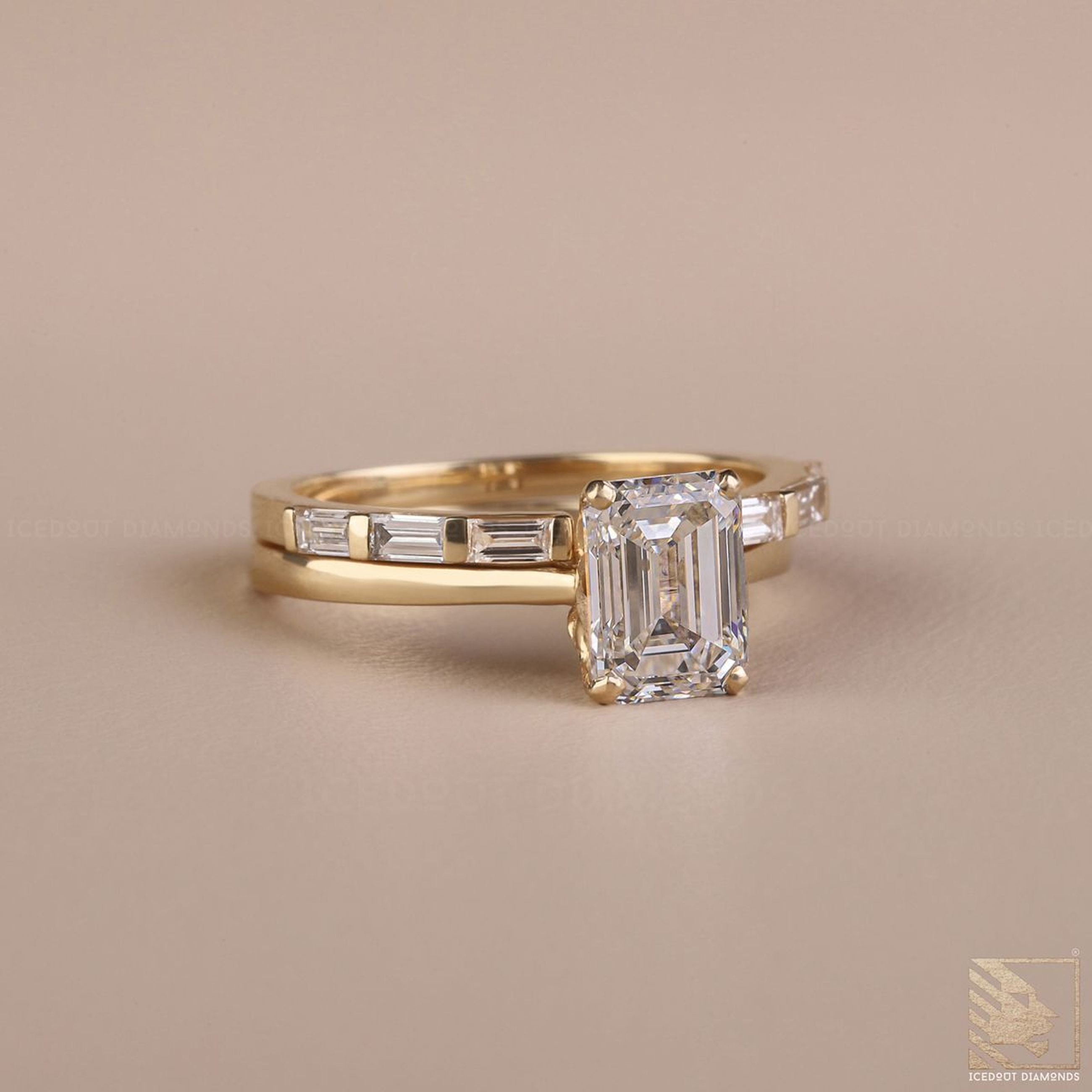 Baguette Wedding Band