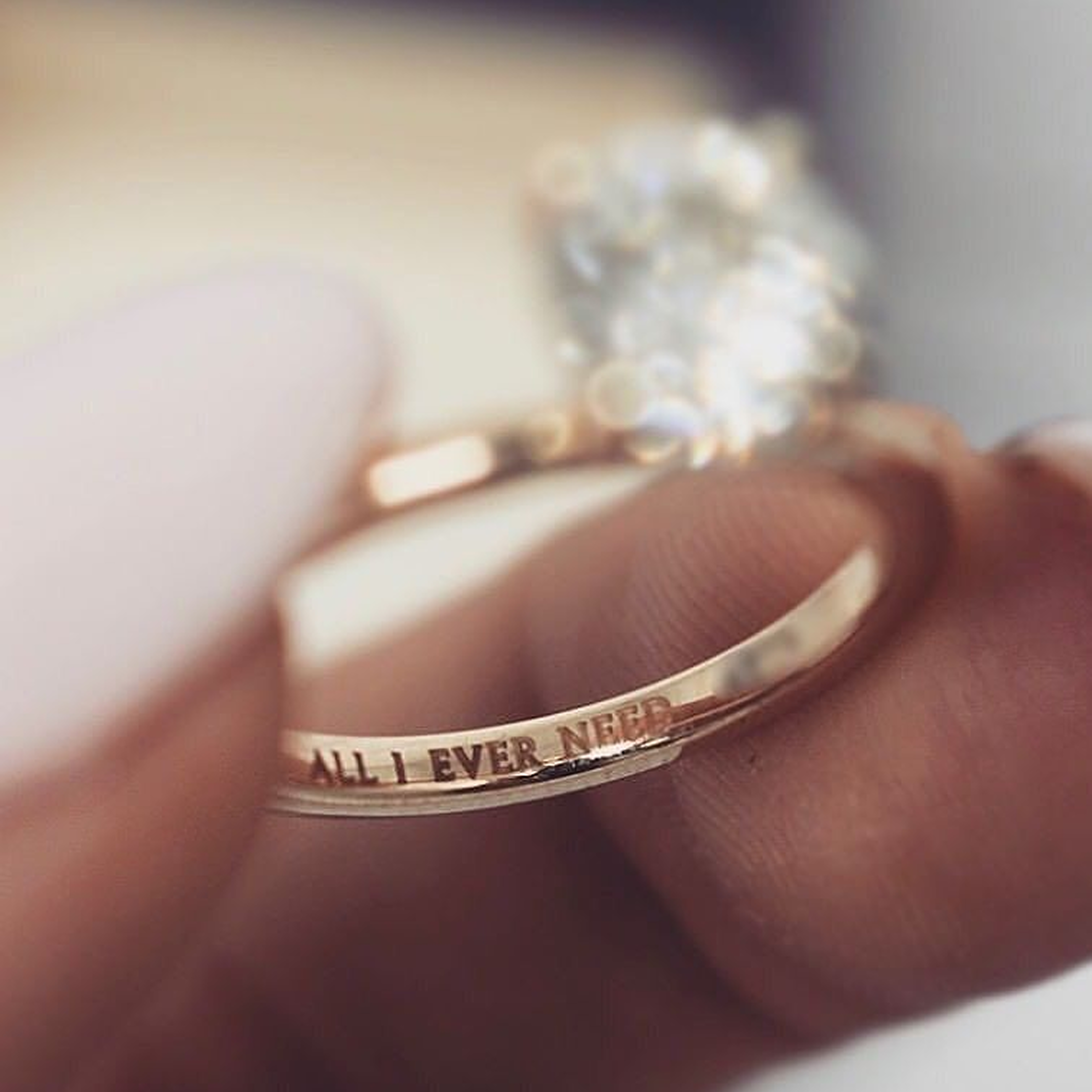 Engagement Ring Engraving
